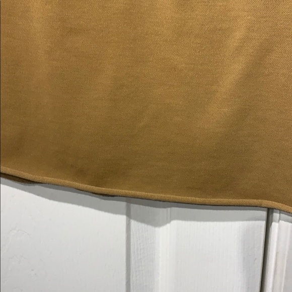 Zara Tan Mixed Suede Top New - Picture 7 of 13